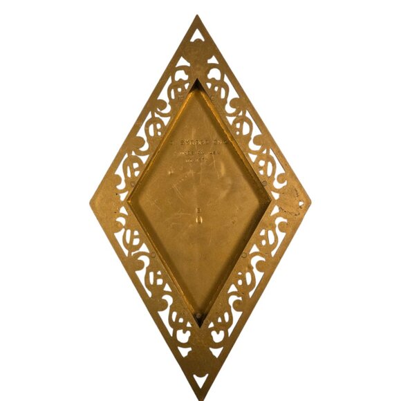 Vintage Ornate Key Design Hollywood Regency Syroco Wall Art Plaque - Picture 3 of 16